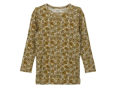 Lil Atelier turtledove top print